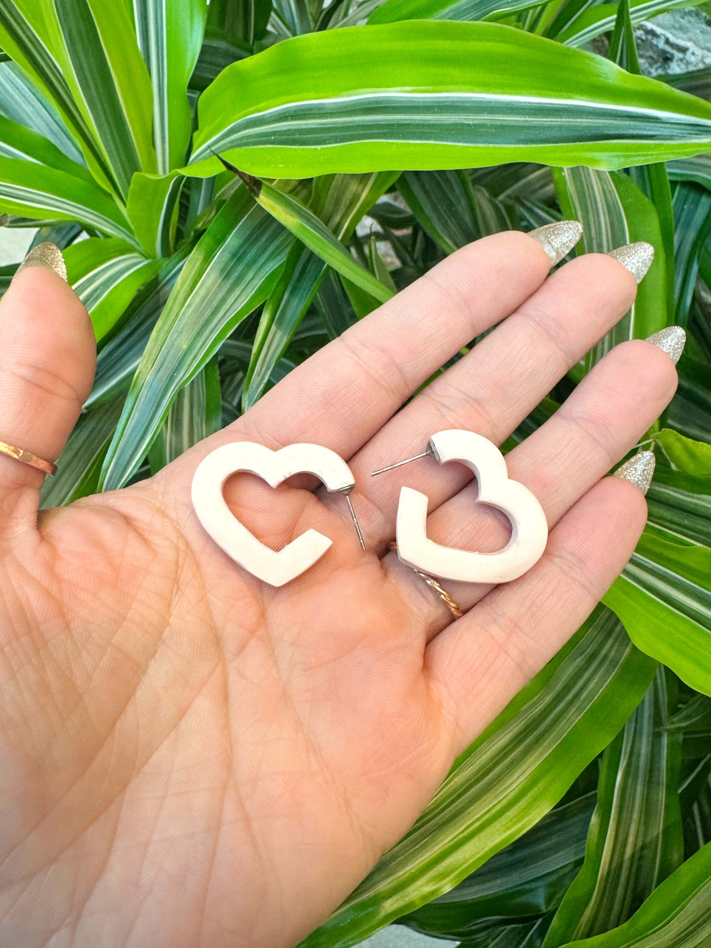 Juliette Heart Hoops