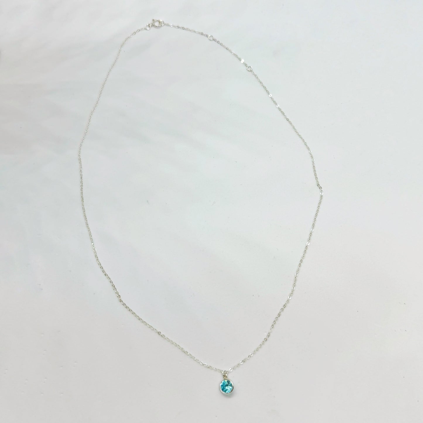 Dainty Birthstone Necklace