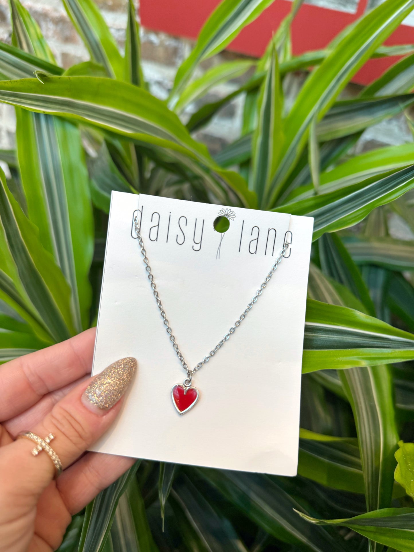 Scarlett Heart Necklace
