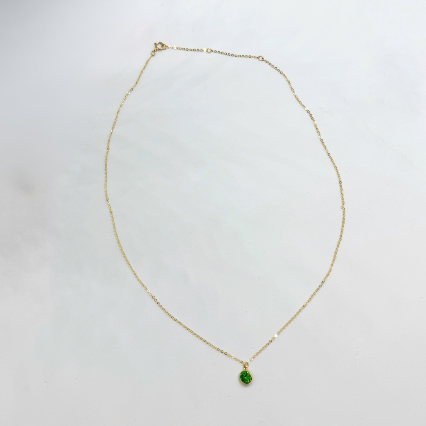 Dainty Birthstone Necklace