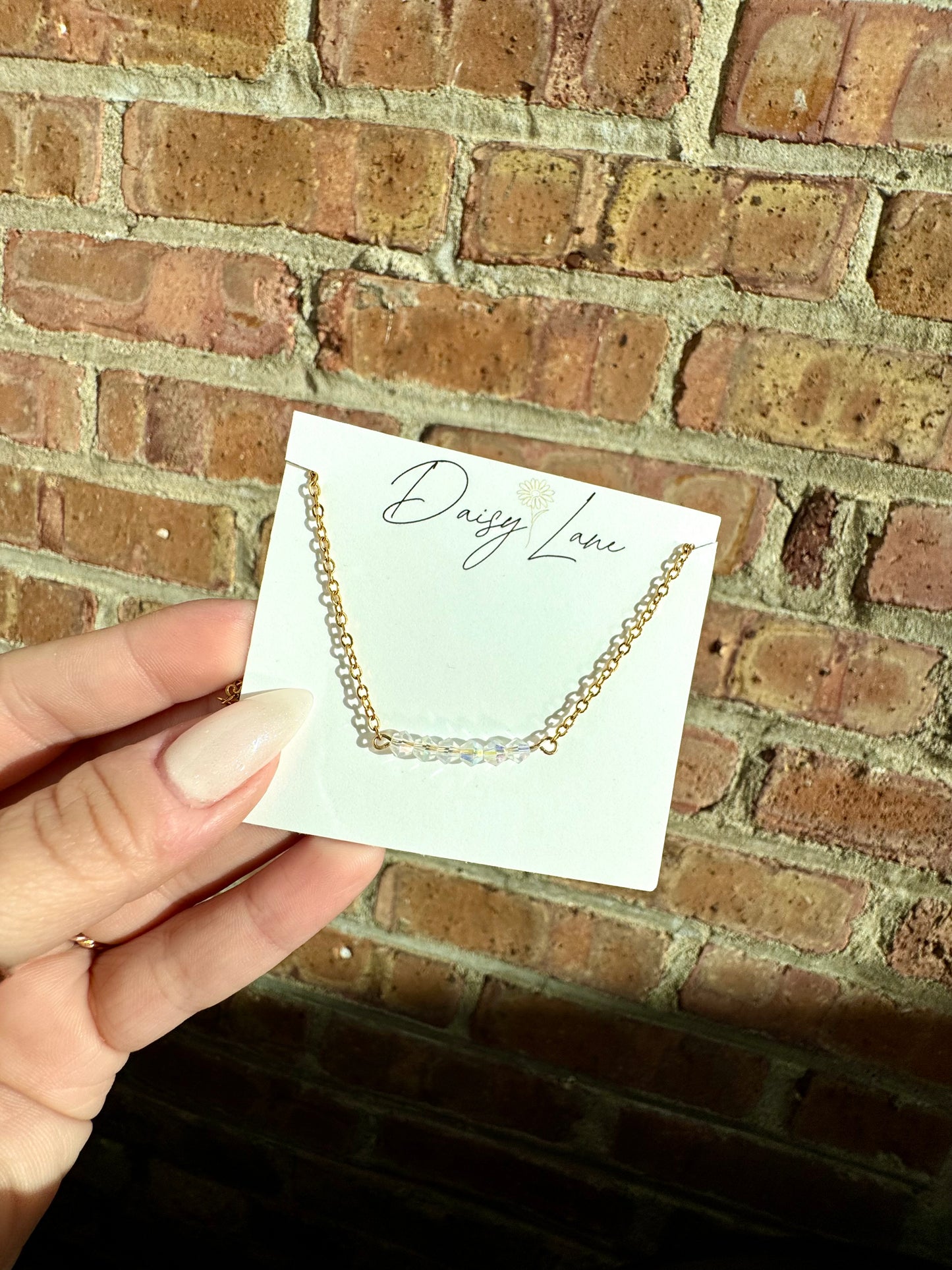 Birthstone Bar Necklace
