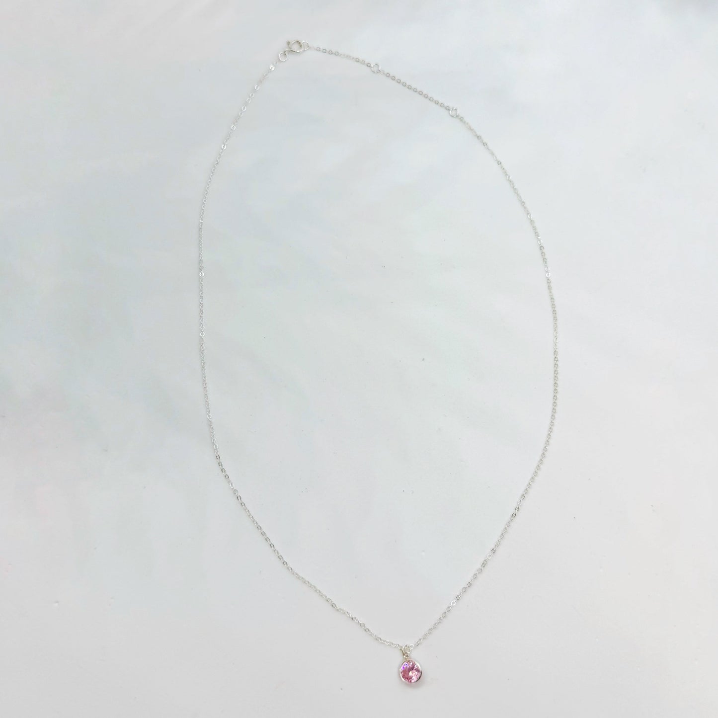Dainty Birthstone Necklace
