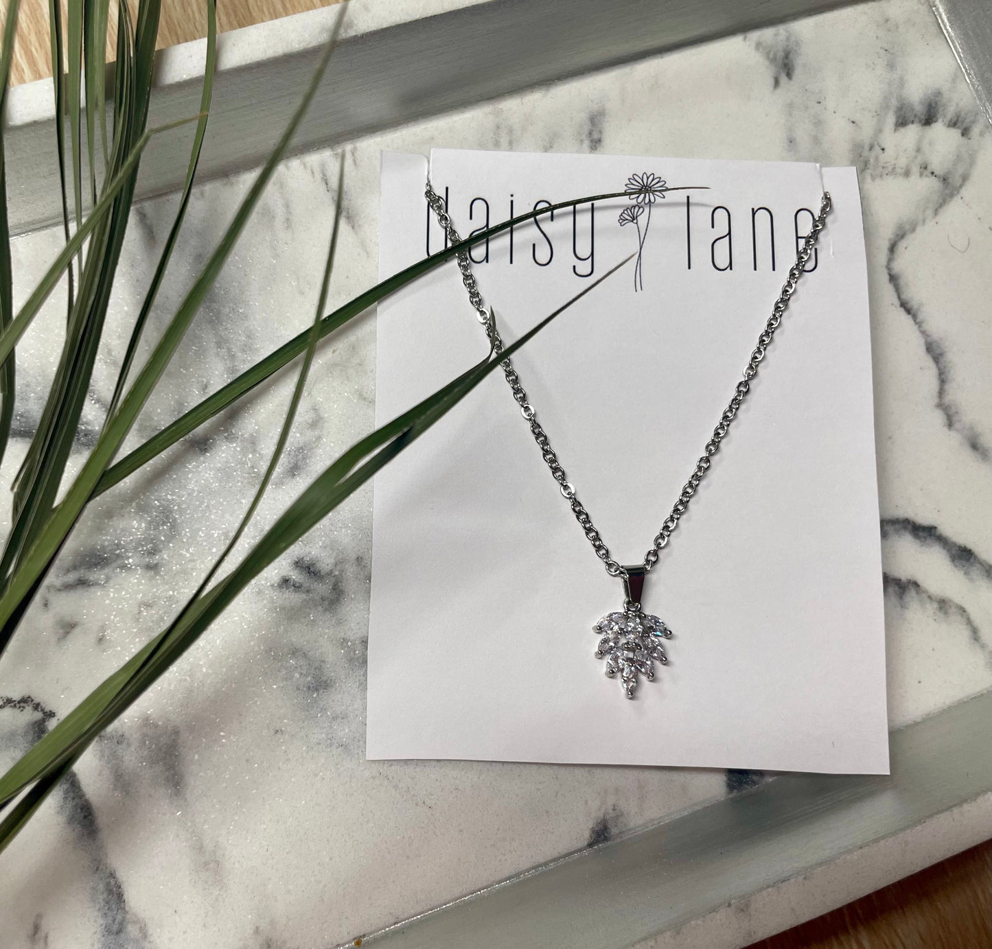 Sylvie Leaf Necklace