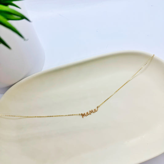 'Mama' Charm Necklace