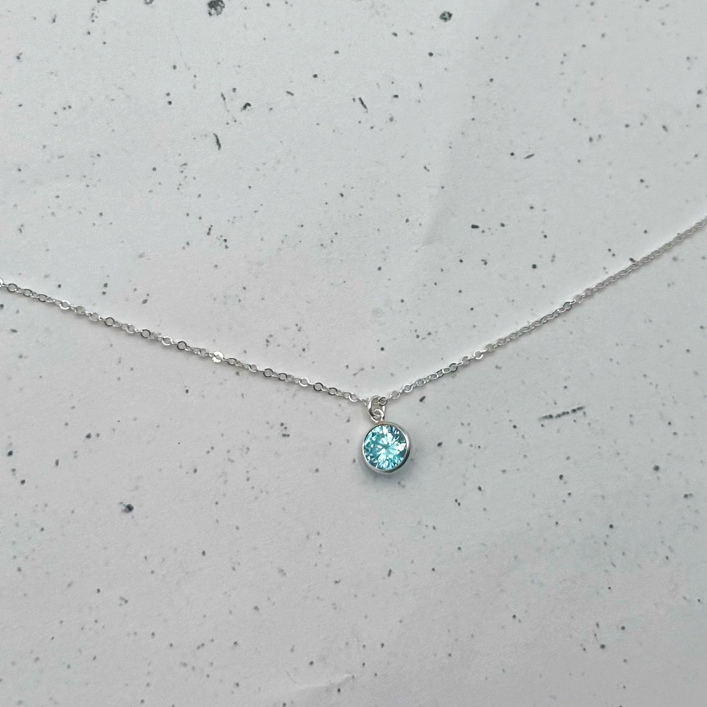 Dainty Birthstone Necklace