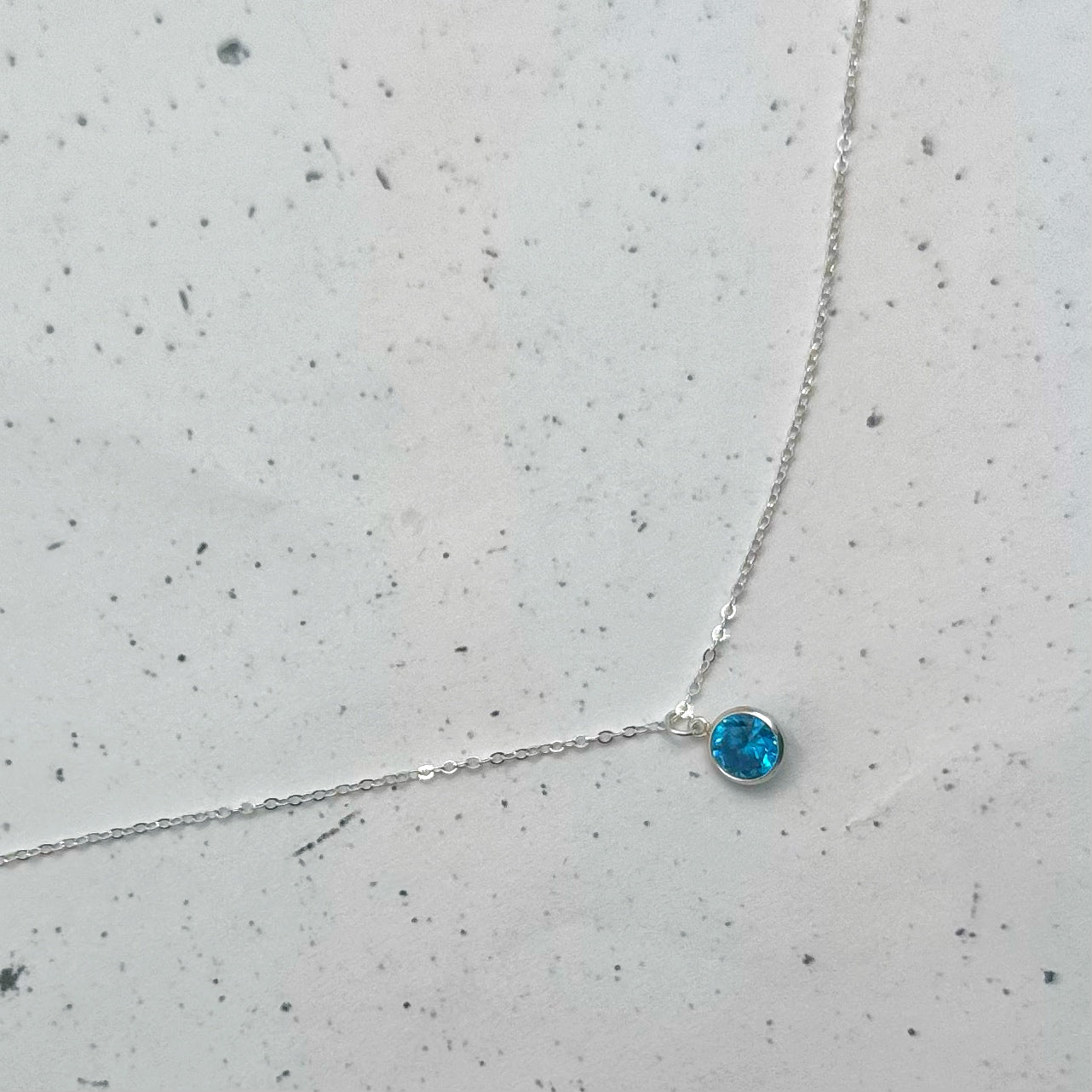 Dainty Birthstone Necklace