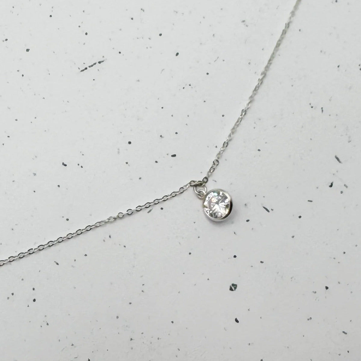 Dainty Birthstone Necklace