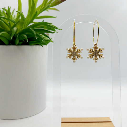 Frosted Flurry Hoops