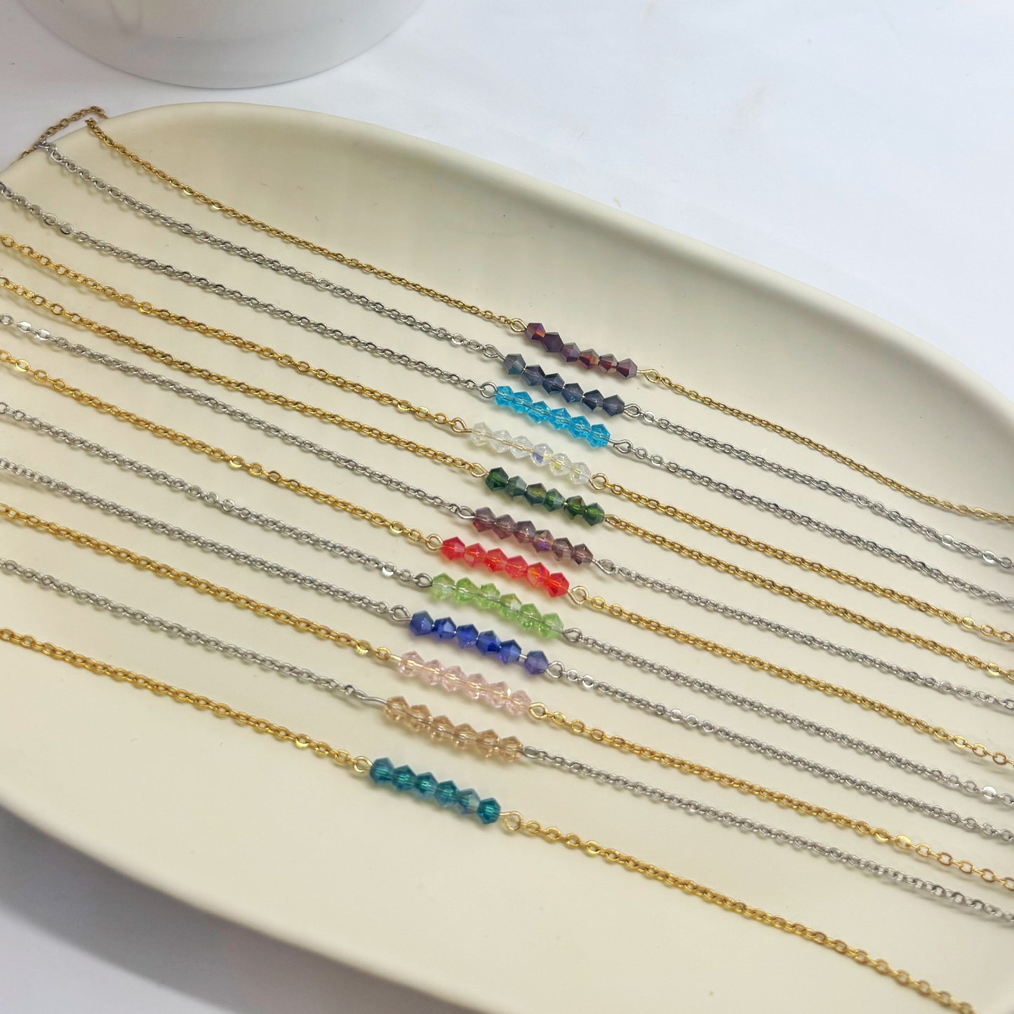 Birthstone Bar Necklace