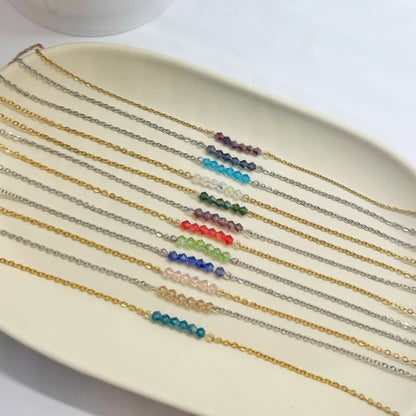 Birthstone Bar Necklace