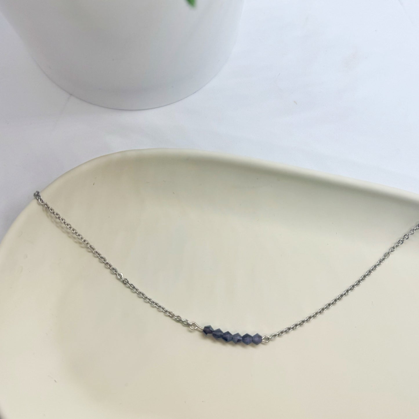 Birthstone Bar Necklace