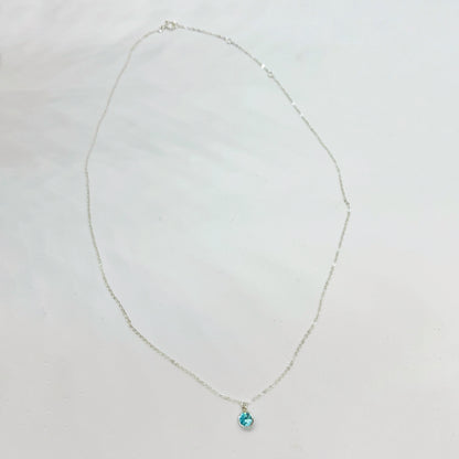 Dainty Birthstone Necklace