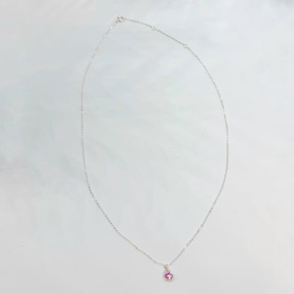 Dainty Birthstone Necklace