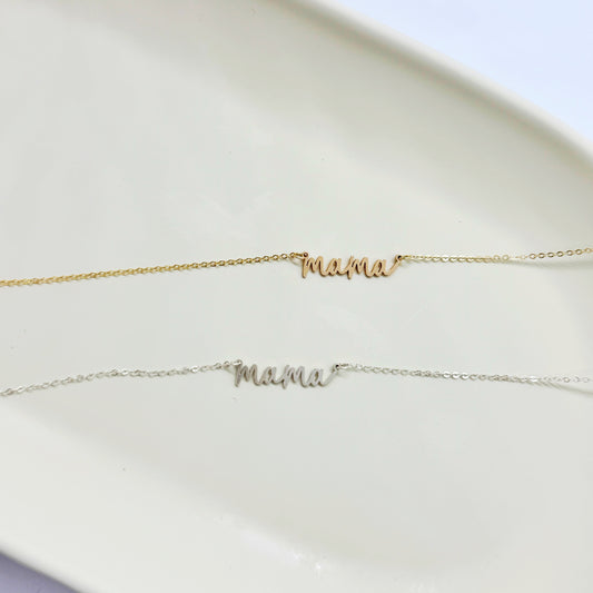 'Mama' Charm Necklace