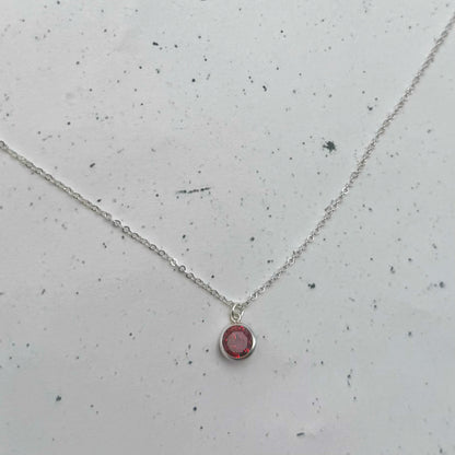 Dainty Birthstone Necklace