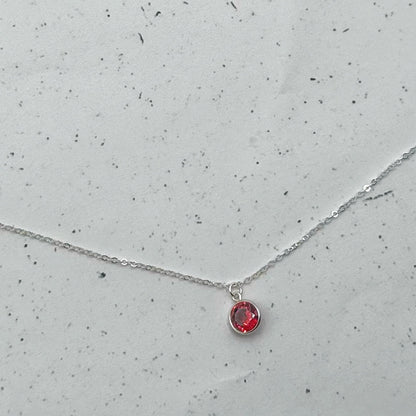 Dainty Birthstone Necklace