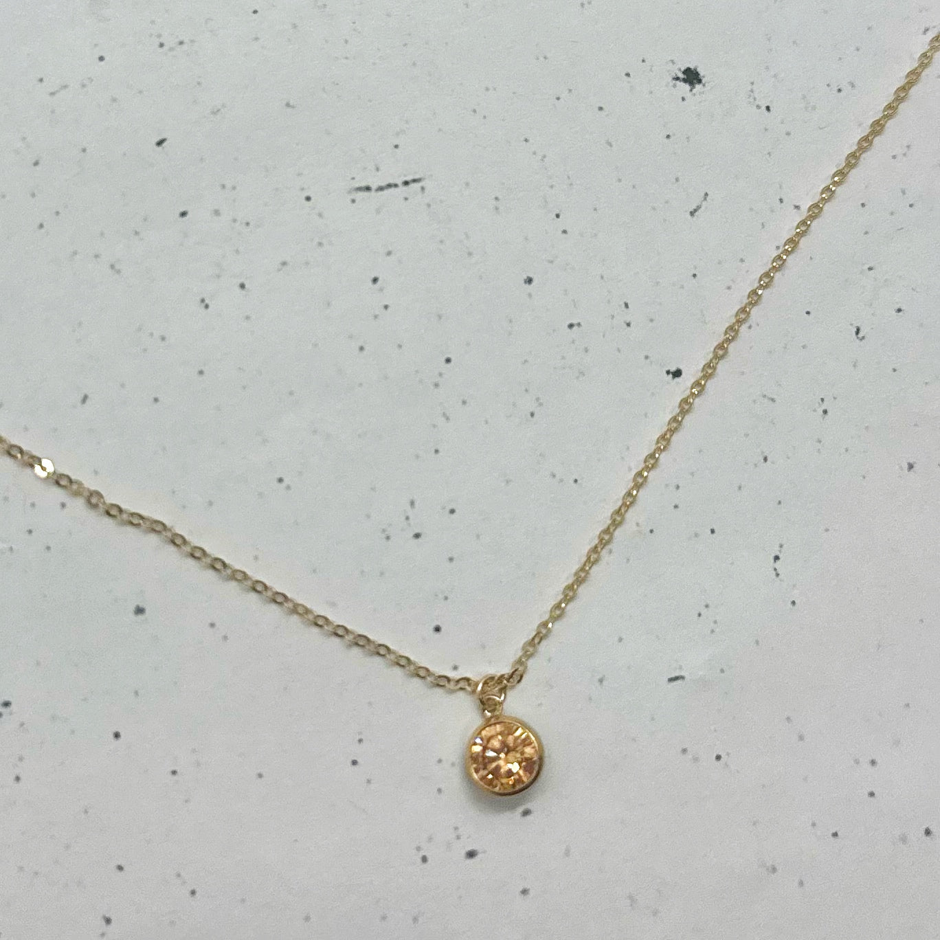 Dainty Birthstone Necklace